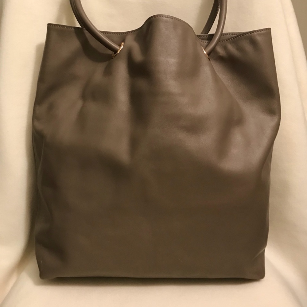 ✨Mezzi Large Leather Tote Bag - Picture 3 of 8